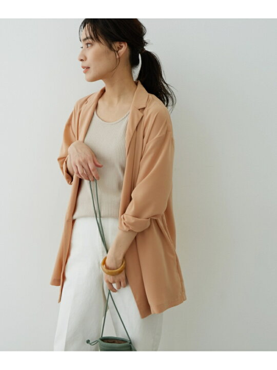 楽天市場】【SALE／50%OFF】サテンライクリラックスジャケット SALON 