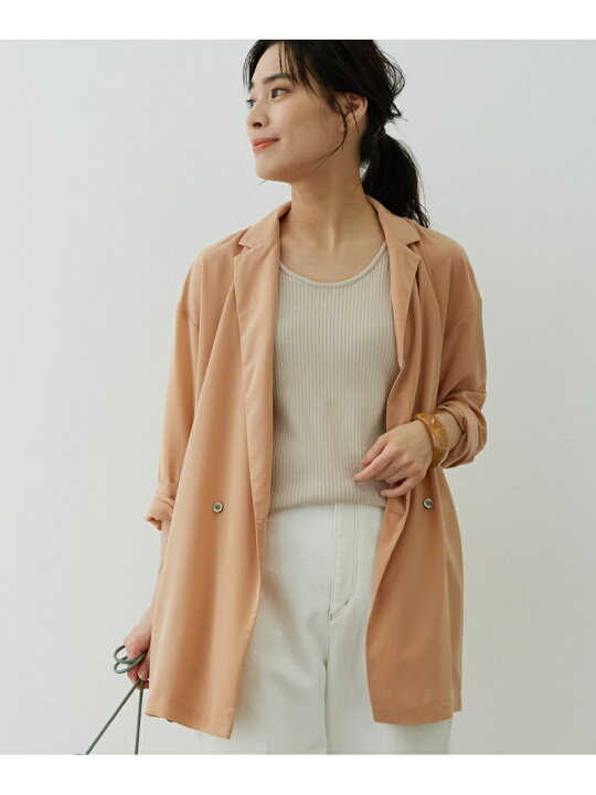 楽天市場】【SALE／50%OFF】サテンライクリラックスジャケット SALON 
