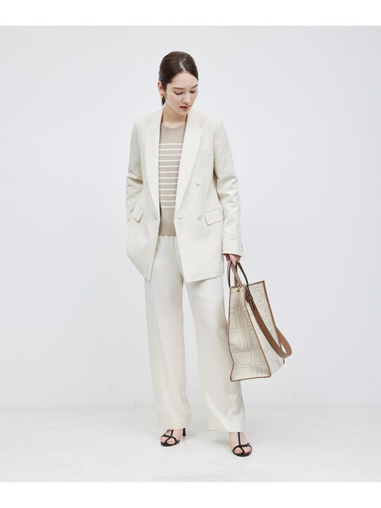楽天市場】【SALE／70%OFF】ヘビーリネン ダブルジャケット ROPE