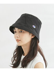 【Champion/チャンピオン別注】麻混ギャザーデザインハット ROPE' PICNIC PASSAGE ロペピクニック 帽子 ハット ブラック ホワイト[Rakuten Fashion]