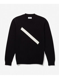 【SALE／50%OFF】Greg Slash Sweater Saturdays NYC サタデーズ　ニューヨークシティ トップス ニット ブラック グレー【RBA_E】【送料無料】[Rakuten Fashion]