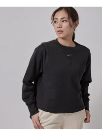 【SALE／30%OFF】【NIKE】NSW MDRN FT OS CR フリース L/S トップ ウィメンズ NIKE ナージー トップス スウェット・トレーナー ブラック ホワイト【RBA_E】【送料無料】[Rakuten Fashion]