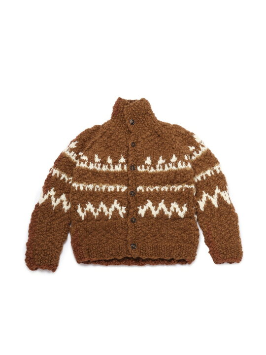 楽天市場】【SALE／50%OFF】[TOPS]HANDMADE SLUB NORDIC CARDIGAN 