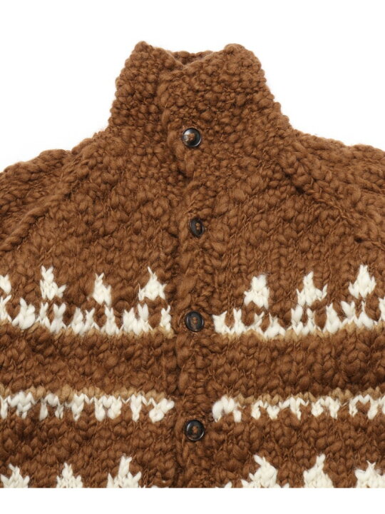楽天市場】【SALE／50%OFF】[TOPS]HANDMADE SLUB NORDIC CARDIGAN 
