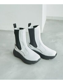 【WEB限定】【AKIII CLASSIC/アキクラシック】CHELSEA LONG BOOTS ROPE' PICNIC PASSAGE ロペピクニック シューズ・靴 ブーツ ブラック ホワイト【送料無料】[Rakuten Fashion]
