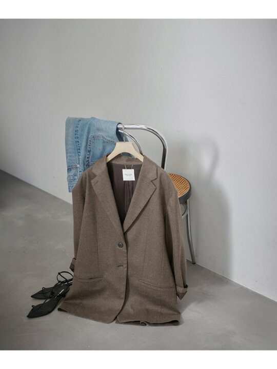 楽天市場】【SALE／50%OFF】ハイカウントフラノジャケット SALON adam 