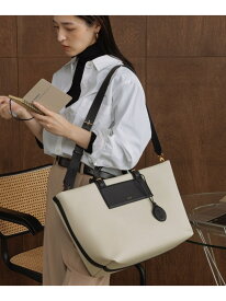 【E'POR】【A4/PC対応・撥水加工・軽量】BOAT BAG Large【25AW】 ROPE' ロペ バッグ トートバッグ ブラック ベージュ【先行予約】*【送料無料】[Rakuten Fashion]