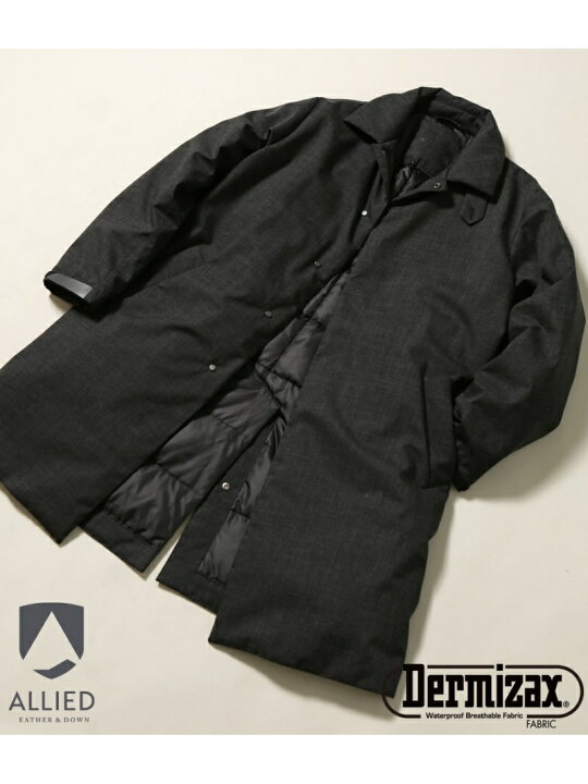楽天市場】【SALE／60%OFF】ALLIED TWステンカラーダウンコート ADAM 