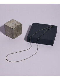 ital. from JUNRed / spiral necklace thin JUNRed ジュンレッド アクセサリー・腕時計 ネックレス シルバー【送料無料】[Rakuten Fashion]