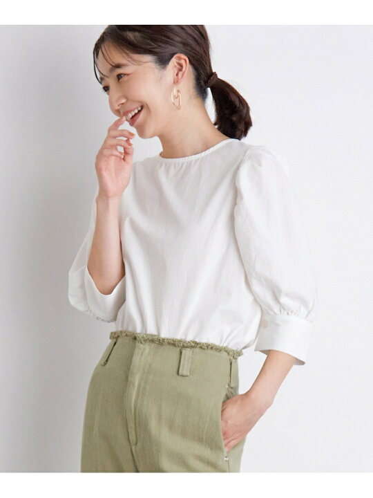 楽天市場】【SALE／70%OFF】【WEB限定】パフスリーブブラウス SALON 