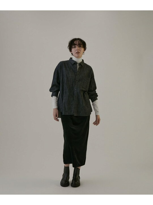 楽天市場】【SALE／30%OFF】ベロアロングスリットタイトスカート 