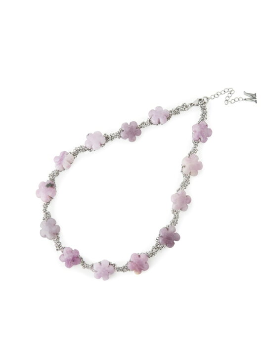 楽天市場】【SALE／50%OFF】【MARLAND BACKUS】STONE FLOWER NECKLACE 