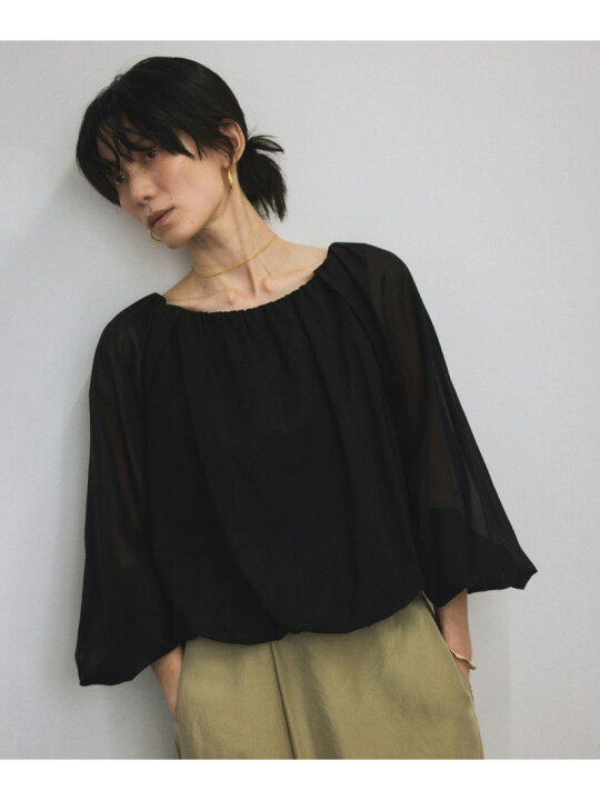 楽天市場】シアーバルーンスリーブプルオーバー SALON adam et rope 
