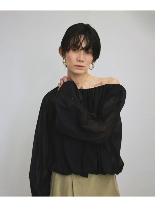 楽天市場】シアーバルーンスリーブプルオーバー SALON adam et rope 