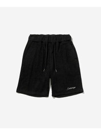 【SALE／30%OFF】Pile Short Pant Saturdays NYC サタデーズ　ニューヨークシティ パンツ その他のパンツ ブラック【RBA_E】【送料無料】[Rakuten Fashion]