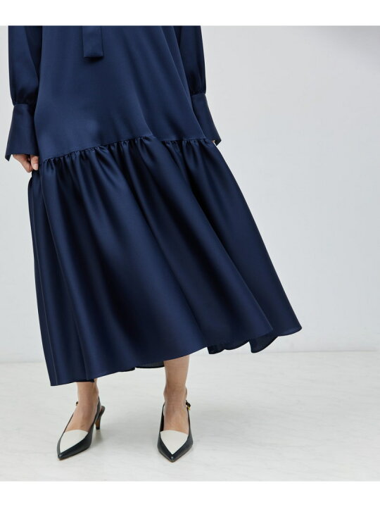楽天市場】【SALE／50%OFF】ボウタイティアードワンピース ROPE 