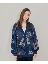 【SALE／50%OFF】パイルフラワールーズカーディガン JUNRed ジュンレッド トップス カーディガン ブラック グレー ブラウン ブルー【RBA_E】【送料無料】[Rakuten Fashion]