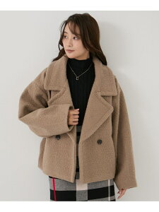 ���[�v�c�B�[�h�V���[�g�R�[�g JAYRO �W���C�� �W���P�b�g�E�A�E�^�[ ���̑��̃W���P�b�g�E�A�E�^�[ �l�C�r�[ �x�[�W�� �z���C�g�y���������z[Rakuten Fashion]