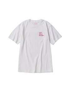 LOST GIRLS BOOKS for bonjour records Small Embroidery Logo S/S Tee - ���X�g�K�[���Y�u�b�N�X bonjour records �{���W���[�����R�[�h �g�b�v�X �J�b�g�\�[�ET�V���c �O���[�� �z���C�g�y���������z[Rakuten Fashion]