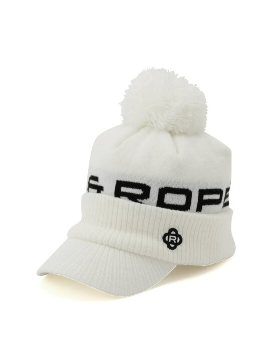 楽天市場】ツバ付きハーフロゴニットキャップ JUN&ROPE 
