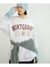 リンクコーデ/BIGカレッジロゴスウェット ROPE' PICNIC R ロペピクニック トップス スウェット・トレーナー グレー ネイビー【送料無料】[Rakuten Fashion]