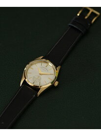 《別注》【VAGUE WATCH CO. for ADAM ET ROPE'】 FLATBACK WRISTWATCH(LEATHER BELT) ADAM ET ROPE' HOMME アダムエロペ アクセサリー・腕時計 腕時計 ゴールド シルバー【送料無料】[Rakuten Fashion]