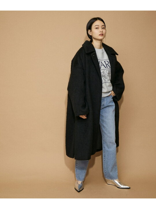 楽天市場】【WEB限定】ステンカラーシャギーコート ADAM ET ROPE 