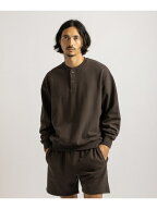 Bowery Henley Neck Sweatshirt Saturdays NYC サタデーズ　ニューヨークシティ トップス スウェット・ト…