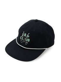 【SALE／40%OFF】ロゴ入り配色ツイルキャップ JUN&ROPE' ジュンアンドロペ 帽子 キャップ ホワイト ベージュ カーキ ネイビー【RBA_E】[Rakuten Fashion]