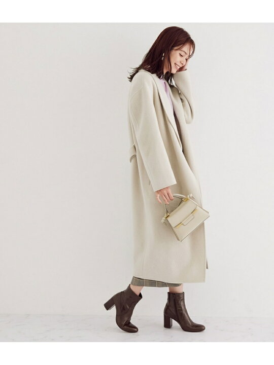 楽天市場】【SALE／60%OFF】ウールショールカラーリバーロングコート 