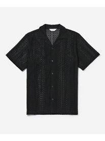 Canty Cotton Lace Ss Shirt Saturdays NYC サタデーズ　ニューヨークシティ トップス シャツ・ブラウス ブラック ホワイト ネイビー【送料無料】[Rakuten Fashion]