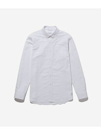 【SALE／50%OFF】Crosby Oxford Shirt With Branding Saturdays NYC サタデーズ　ニューヨークシティ トップス シャツ・ブラウス グレー ホワイト ネイビー ブルー【RBA_E】【送料無料】[Rakuten Fashion]