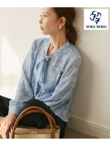 �ySALE�^50%OFF�z�yYOKU MOKU/���b�N���b�N*ROPE' PICNIC�z���{���u���E�X ROPE' PICNIC ���y�s�N�j�b�N �g�b�v�X �V���c�E�u���E�X �x�[�W�� �u���[�yRBA_E�z[Rakuten Fashion]