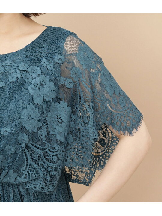 楽天市場】【SALE／40%OFF】パネルスカラップレースワンピース ADAM ET  