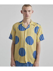 【SALE／50%OFF】Canty Striped Polka Dot S/S Shirt Saturdays NYC サタデーズ　ニューヨークシティ トップス シャツ・ブラウス イエロー【RBA_E】【送料無料】[Rakuten Fashion]