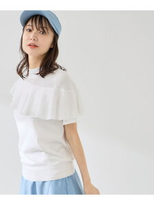 �t�����g�������v���I�[�o�[ JUN&ROPE' �W�����A���h���y �g�b�v�X �j�b�g �u���b�N �z���C�g �u���[�y���������z[Rakuten Fashion]