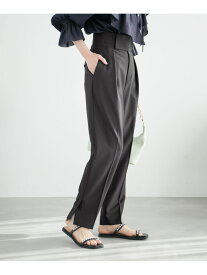 【SALE／54%OFF】ハイウエストテーパードパンツ ROPE' PICNIC ロペピクニック パンツ その他のパンツ グリーン ブラック グレー【RBA_E】[Rakuten Fashion]