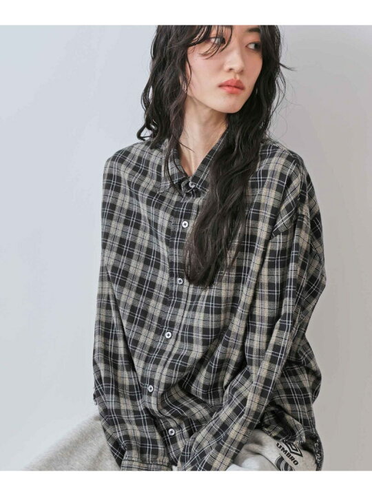 楽天市場】【SALE／50%OFF】オンブレチェックシャツ JUNRed ジュン 