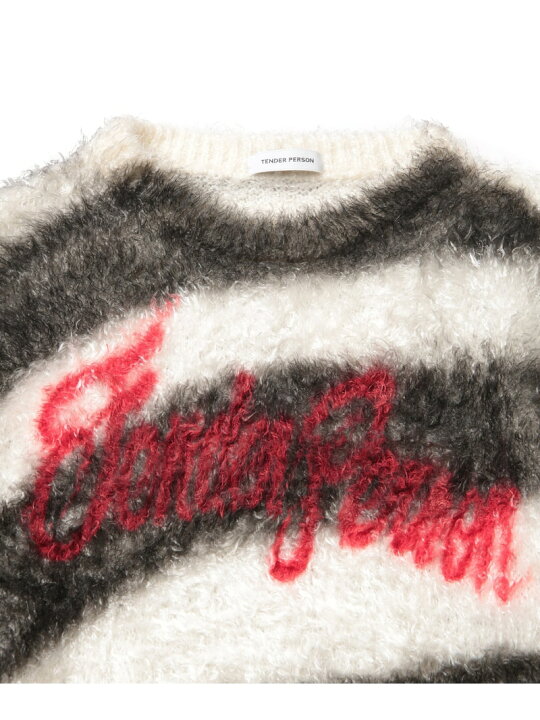 楽天市場】TENDER MONSTER PAINTING KNIT PULLOVER ADAM ET ROPE 