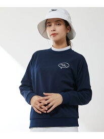 フラミンゴグラフィック長袖プルオーバー JUN&ROPE' ジュンアンドロペ トップス カットソー・Tシャツ ホワイト ベージュ ネイビー【送料無料】[Rakuten Fashion]