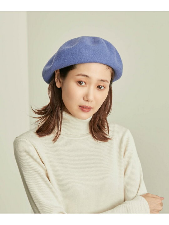 楽天市場】【SALE／30%OFF】ウールフェルトベレー帽 ROPE
