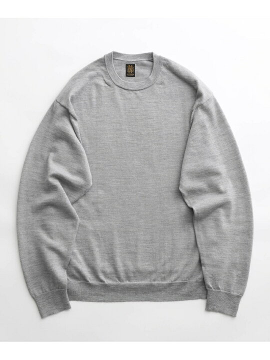楽天市場】【SALE／40%OFF】【BATONER】 ALASHAN CASHMERE CREW NECK 