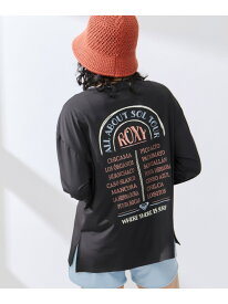 【ROXY】ALL ABOUT SOL 長袖ラッシュTシャツ付き水着 4点セット NERGY ナージー トップス カットソー・Tシャツ ブラック ブラウン カーキ【送料無料】[Rakuten Fashion]