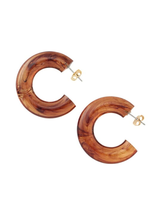 楽天市場】【SALE／50%OFF】アクリルマーブルフープピアス ROPE  