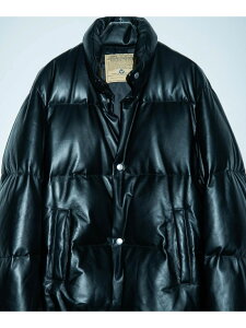 yACT_31 KuramzsAVIREX for ADAM ET ROPE'tLEATHER DOWN JACKET ADAM ET ROPE' HOMME A_Gy WPbgEAE^[ _EWPbgE_ExXg ubNyz[Rakuten Fashion]