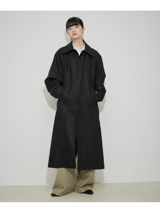 楽天市場】【SALE／50%OFF】バックブラウジングステンカラーコート 
