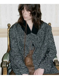 【PFT】Drawstrig Mini Pochette ADAM ET ROPE' FEMME アダムエロペ バッグ ショルダーバッグ ブラック ブラウン【送料無料】[Rakuten Fashion]