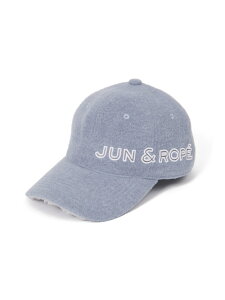 �Η��{�A�t���[�X�T�C�h���S�L���b�v JUN&ROPE' �W�����A���h���y �X�q �L���b�v �O���[ �z���C�g �x�[�W���y���������z[Rakuten Fashion]