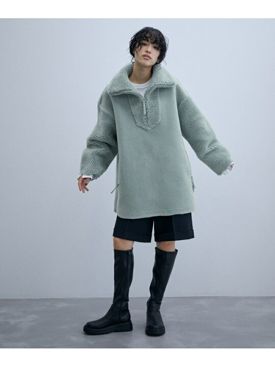 楽天市場】【SALE／30%OFF】【venit】WOOL POLYESTER BOA ANORAK ADAM 