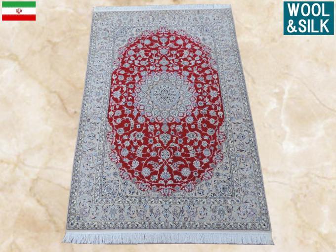 楽天市場】ペルシャ絨毯 カーペット ウール＆シルク 手織り高級